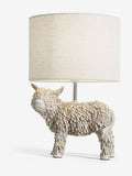 Natural Hamish Highland Cow Table Lamp natural finish (British brand)