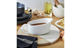Argos Habitat Riko White Porcelain Gravy Boat- Buy online at McGrocer