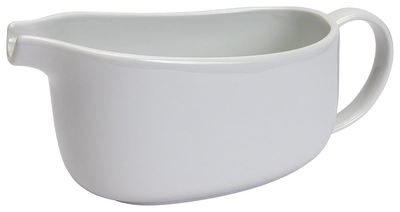 Habitat Riko white porcelain gravy boat 600ml, UK version