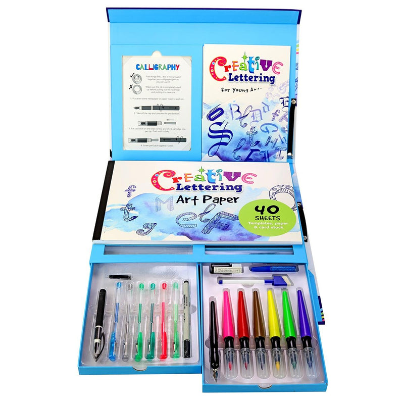 Young Artist creative lettering kit - British product