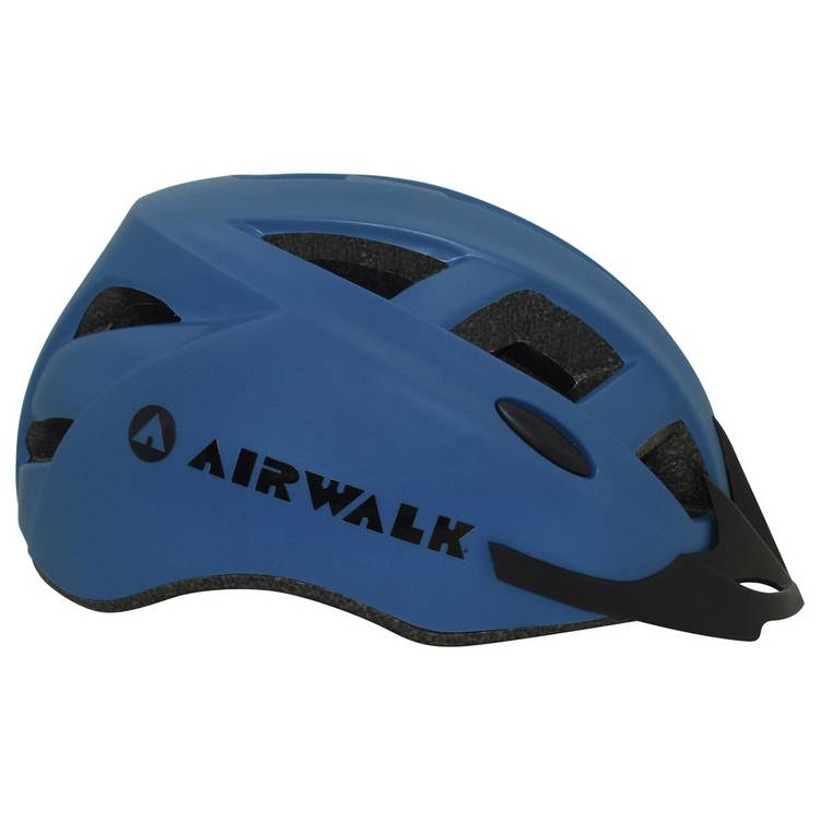 Airwalk bike helmet blue 58-61cm, imported from the UK