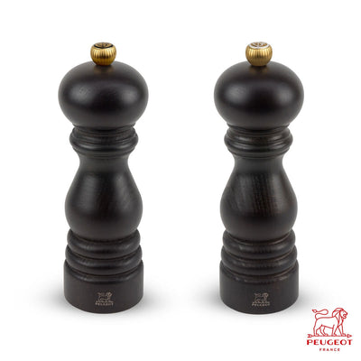 Costco UK Peugeot Paris Duo Salt and Pepper Mill Set, Chocolate, 18cm- Buy online at McGrocer