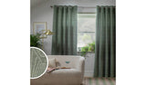 Argos Habitat Thermal Eyelet Curtains Green Window Curtains 117x137cm- Buy online at McGrocer