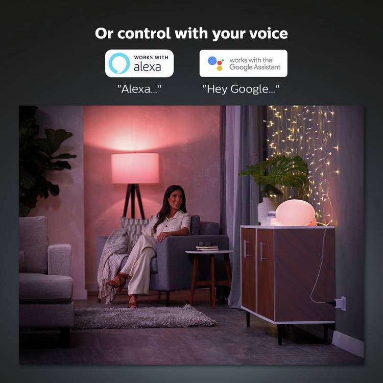 Philips Hue Smart Plug 2 Pack, UK version