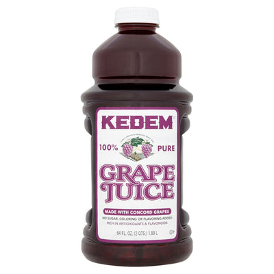 Jus de raisin 100 % pur Kedem 1.89L