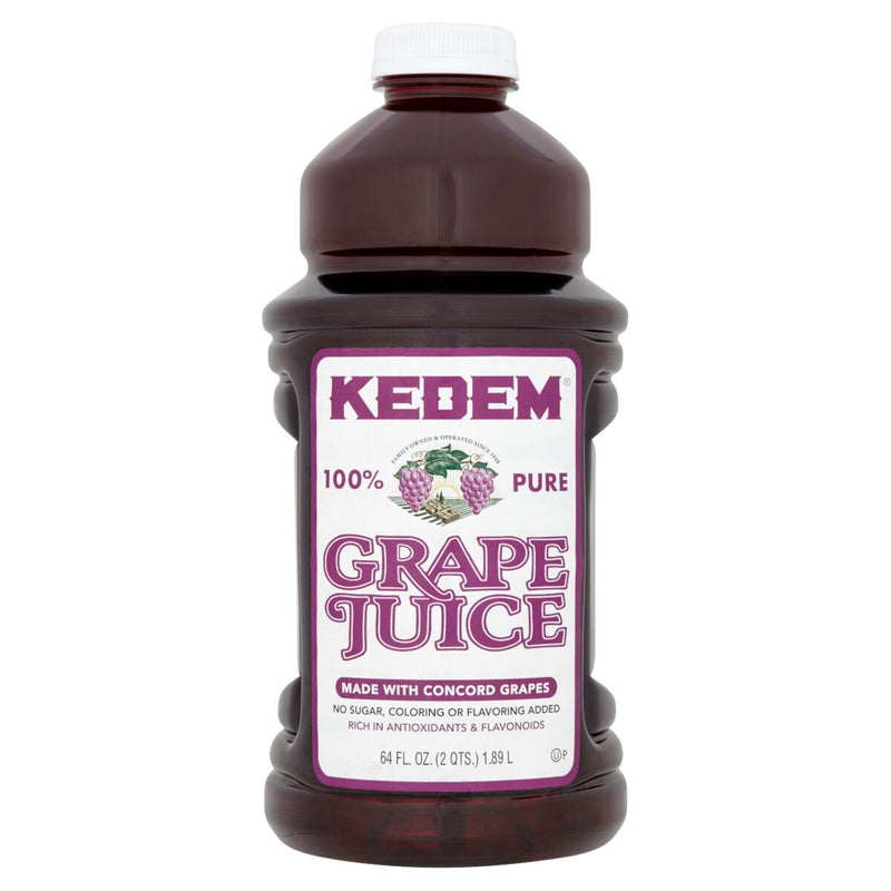 Kedem 100% pure grape juice 1.89L, UK version