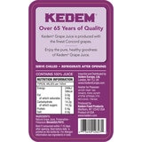 Kedem 100% pure grape juice 1.89L, UK version