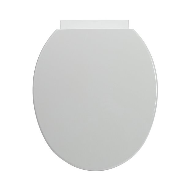 Argos Home antibacterial toilet seat grey, UK version