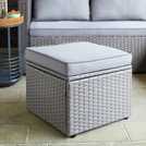 Argos Home grey rattan 4 seater garden sofa set - British product