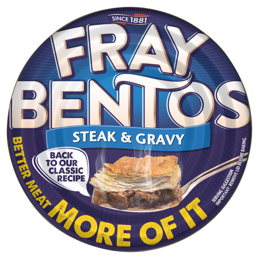 Fray Bentos Steak & Gravy 425g Hot meat & meals Sainsburys   