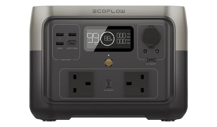 EcoFlow RIVER 2 Max portable power station 512Wh (British brand)