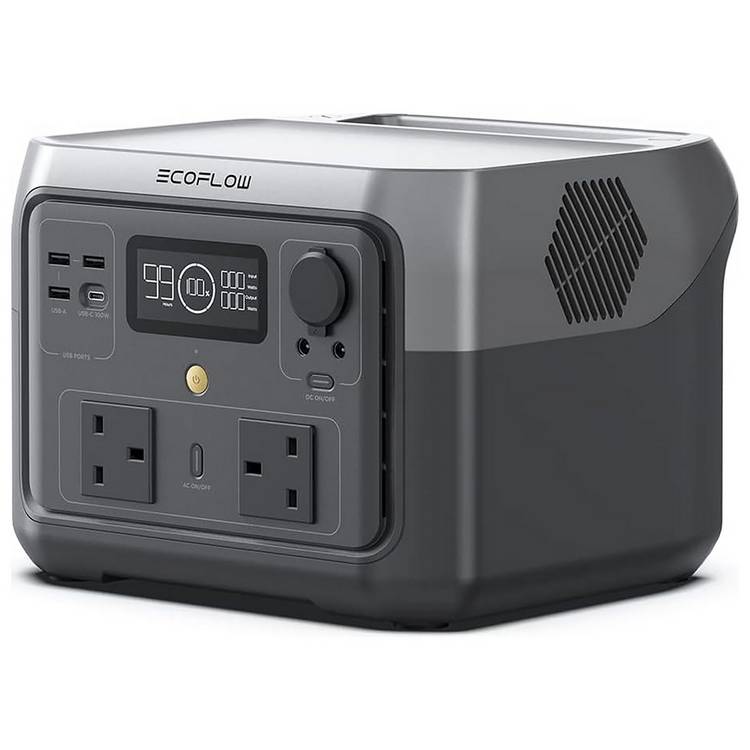 EcoFlow RIVER 2 Max portable power station 512Wh (British brand)