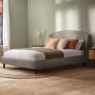Silentnight Evana Double Fabric Bed Frame in Grey