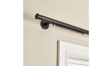 Argos Argos Home Black Curtain Track 150cm- Buy online at McGrocer