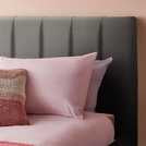 Silentnight Octavia Superking fabric bed frame Granite Grey (British brand)