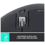 Logitech MX Master 3S wireless mouse - British product
