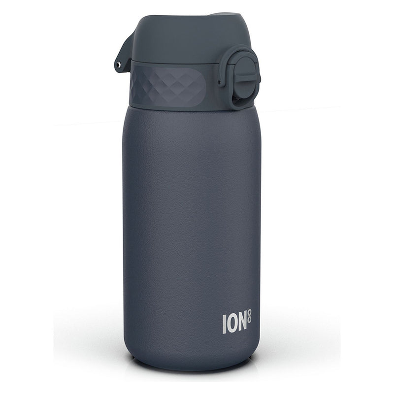 Ion8 Ash Navy water bottle 400ml, UK version