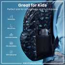 Ion8 Ash Navy water bottle 400ml, UK version