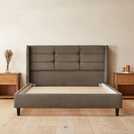 Silentnight Lilith Superking Velvet Bed Frame - Charcoal