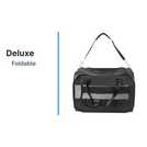 Streetwize deluxe collapsible pet car kennel black (British brand)