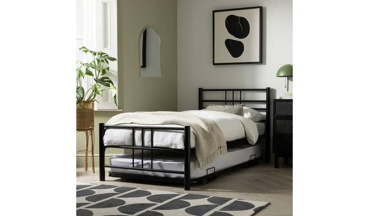 Argos Home Atlas Guest Bed Black Single - British product