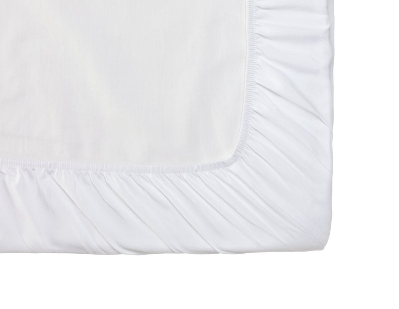 Silentnight Supersoft Plain White Fitted Sheet Kingsize (British brand)