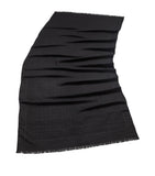 Bvlgari Logomania Lettere Maxi print silk and wool scarf 70x180cm - British product