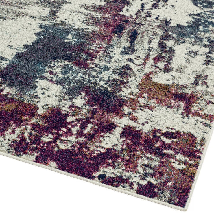 Asiatic Nova Navy Multi Rug available in 2 sizes (British brand)