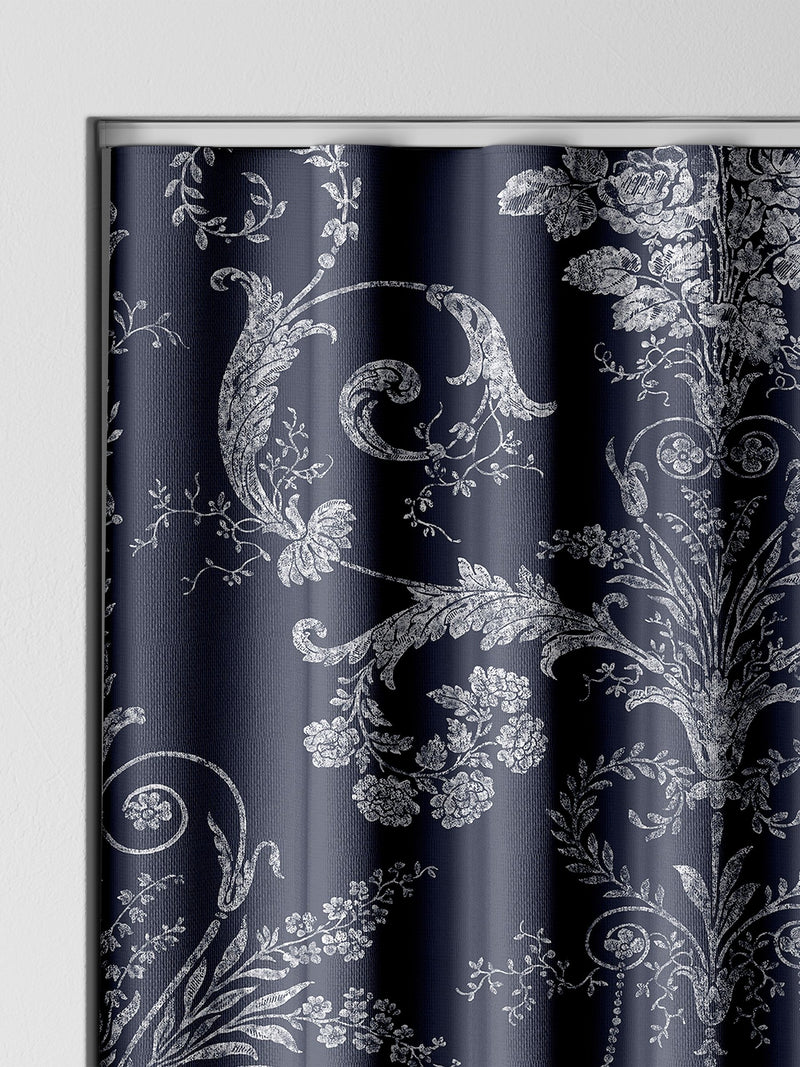 Laura Ashley Blue Josette made to measure curtains, UK version