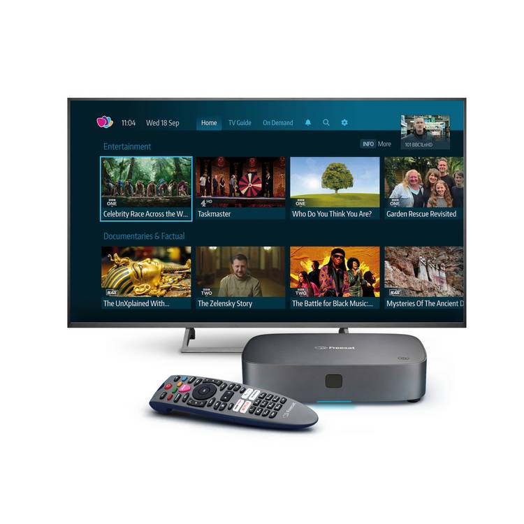 Freesat 4K TV Box (British brand)