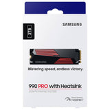 Samsung 990 PRO Heatsink 2TB SSD, UK version