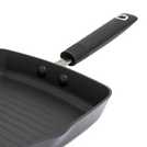 Habitat 24cm black non-stick aluminium griddle pan, UK version