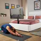 XR Living Ava small double bed frame in white - British product