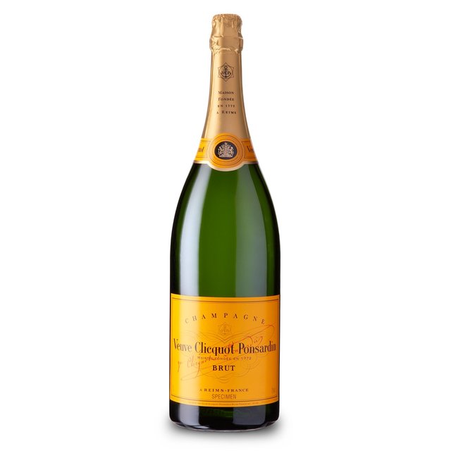 Veuve Clicquot Yellow Label NV Jeroboam Champagne 3L GOODS M&S