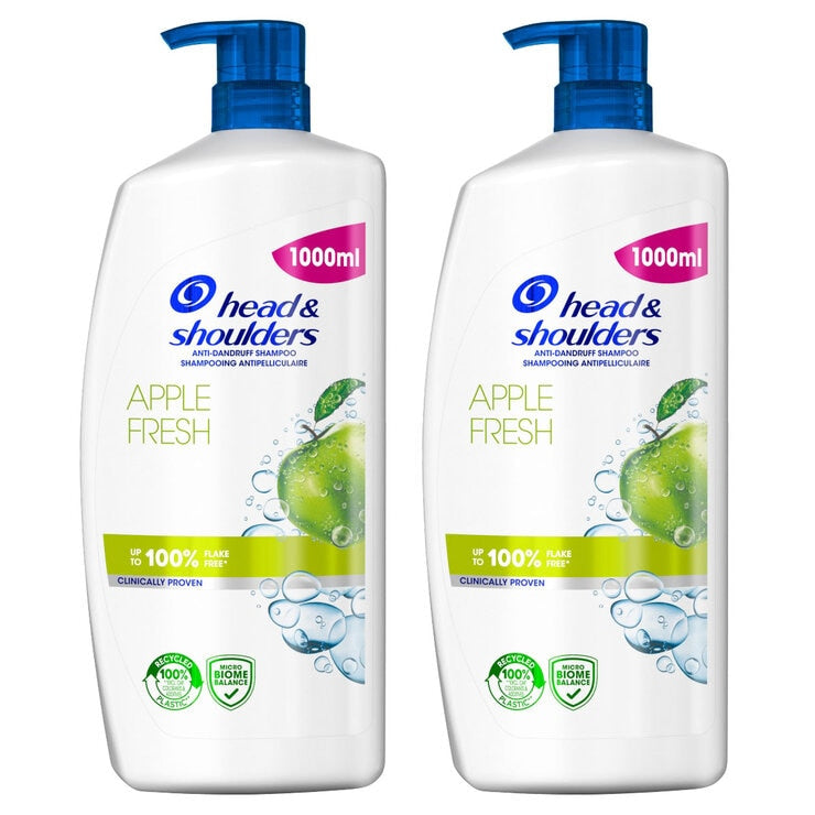 Head and Shoulders Classic Clean Apple 2 x 1L