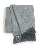 Habitat grey woven throw 150x200cm (British brand)