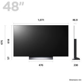 LG C3 48-inch OLED TV, UK version