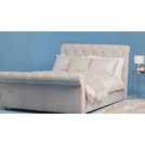 Argos Double Velvet Ottoman Bed Frame - British product