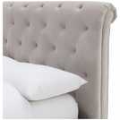 Argos Double Velvet Ottoman Bed Frame - British product