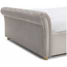Argos Double Velvet Ottoman Bed Frame - British product
