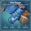 Ion8 Space Blue water bottle 350ml, UK version