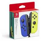 Nintendo Switch Joy-Con Controller Pair blue and neon yellow, imported from the UK