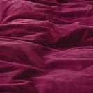 Habitat berry fleece duvet set for double bed, UK version