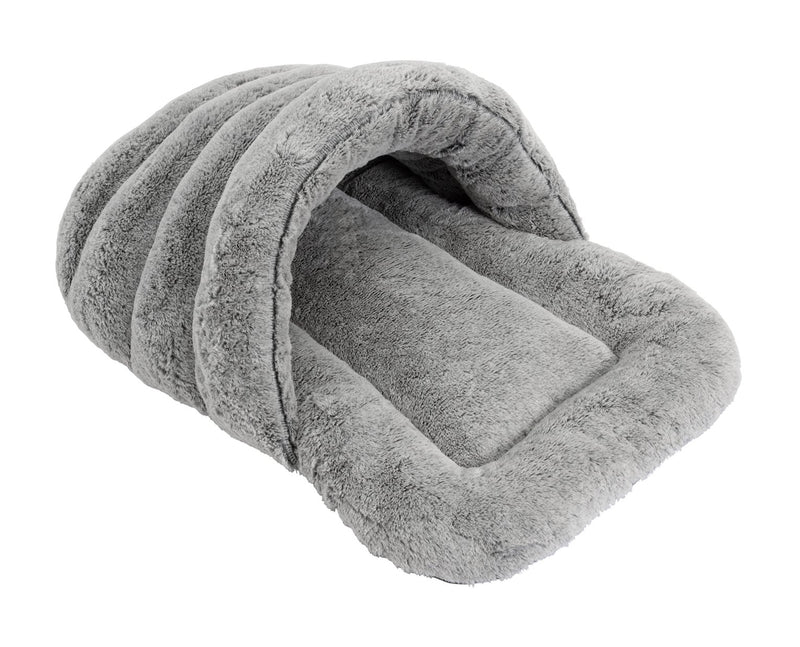 Fluffy Hooded Pet Bed Large - British product