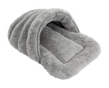 Fluffy Hooded Pet Bed Large - British product