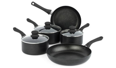 Argos Russell Hobbs Diamond Stone 5 Piece Aluminium Saucepan Set- Buy online at McGrocer