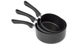 Russell Hobbs Diamond Stone 5 piece saucepan set, UK version