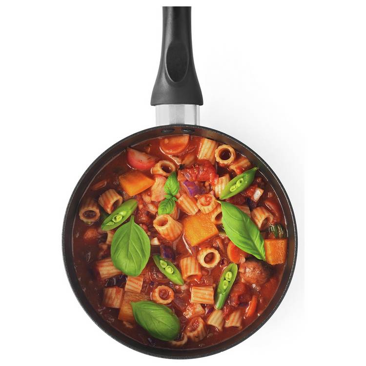 Russell Hobbs Diamond Stone 5 piece saucepan set, UK version
