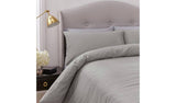 Silentnight Supersoft Plain Dove Grey Bedding Set - Kingsize