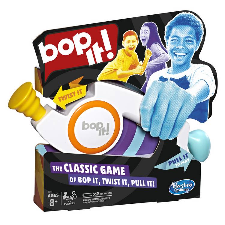 Hasbro Gaming Bop It reaction game (British brand)